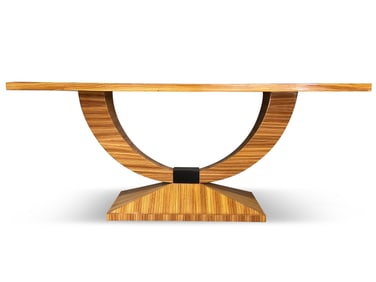 Art Deco-style Lacquered Console Table