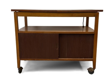 Lane American Modern Bar Cart Server