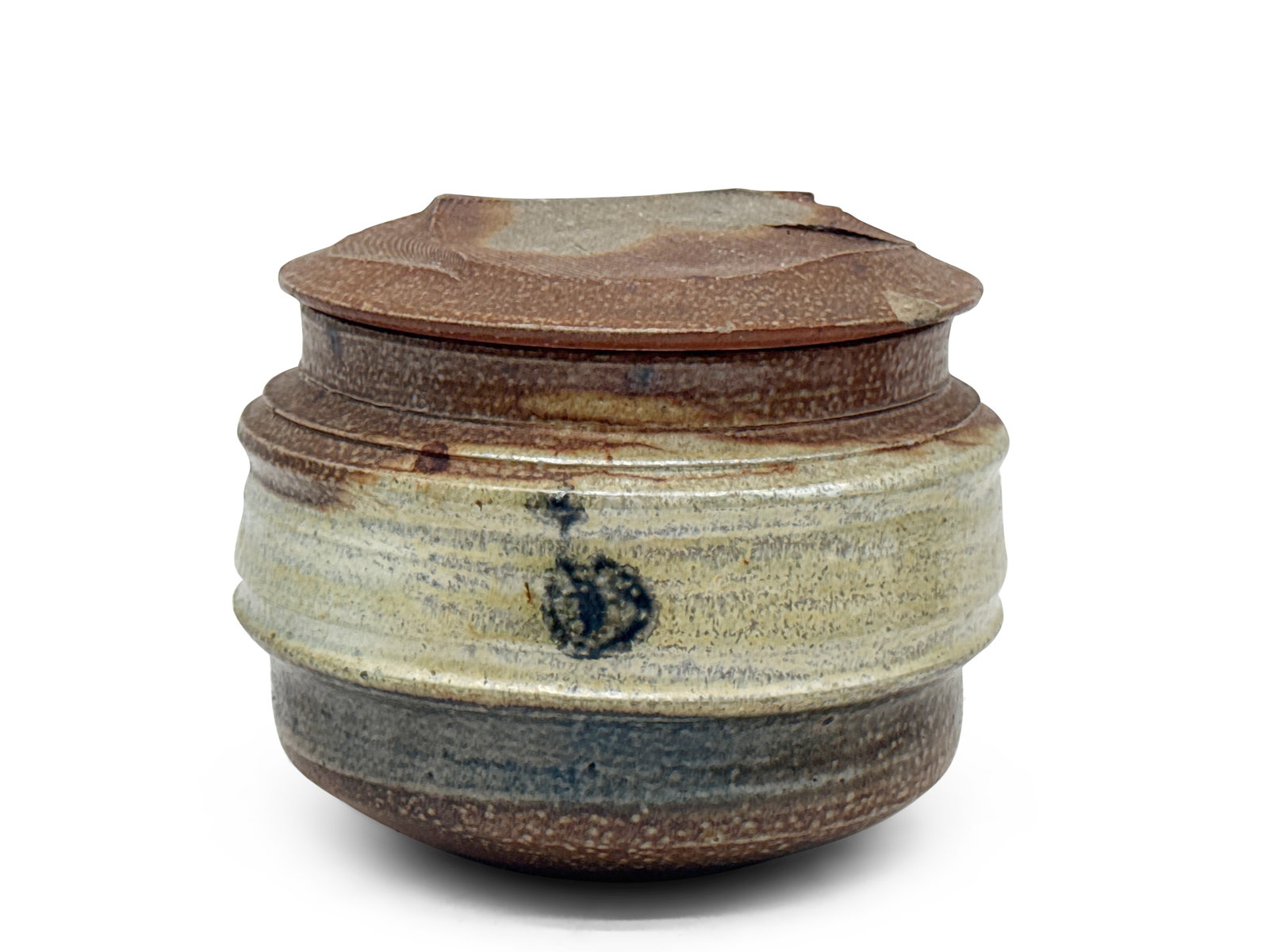 Karen Karnes Salt Glazed Pottery Vessel (1 of 4)