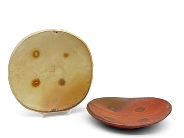 Two Salad Days Art Pottery Plates