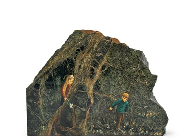 Marcia Abramsohn Painted Verdi Marble