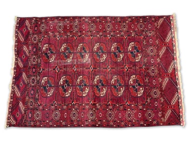 Turkoman Mat, 5ft 4in x 3ft 7in