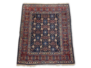 Persian Mahal Area Carpet, 5ft 1in x 4ft 3in