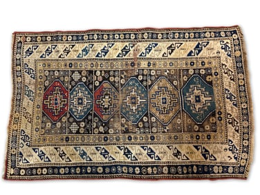 Caucasian Area Carpet, 39in x 61in