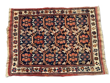 Persian Afshar Area Rug, 4ft 4in x 3ft 3in