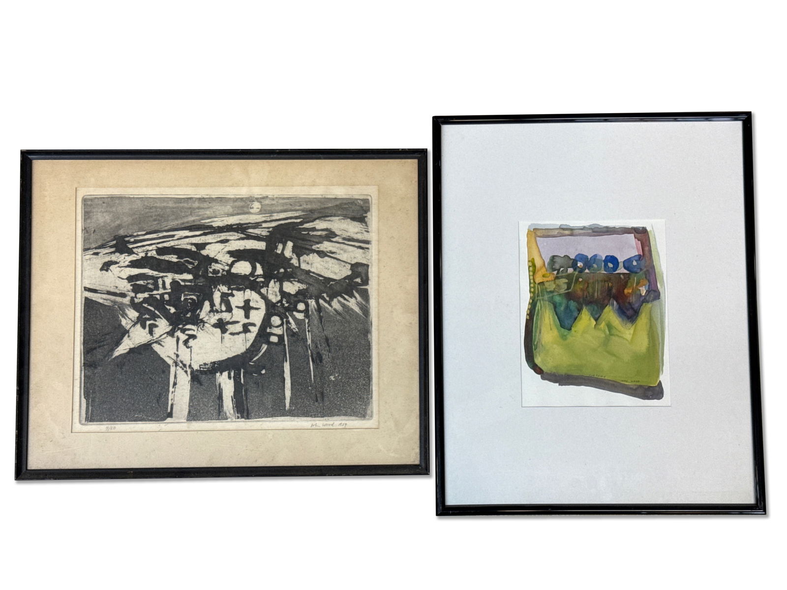 John Wood Watercolor and Woodblock (1 of 7)