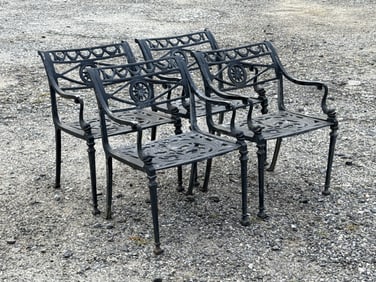 Four Kenneth Lynch & Sons (attrib.) Garden Chairs