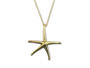 Elsa Peretti Tiffany & Co. 18K Starfish Necklace