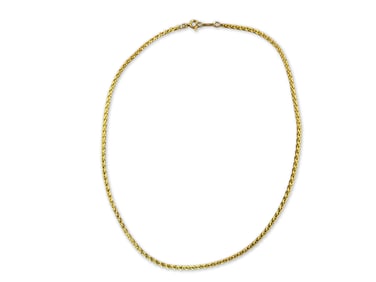 Tiffany & Co. 18K Yellow Gold Chain Necklace