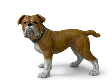 Large Cast Iron English Bulldog