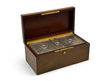 Tiffany & Co. Mahogany Humidor
