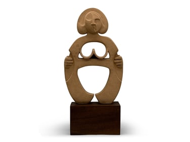 Myrna Baez Pottery Sculpture: Untitled Figure