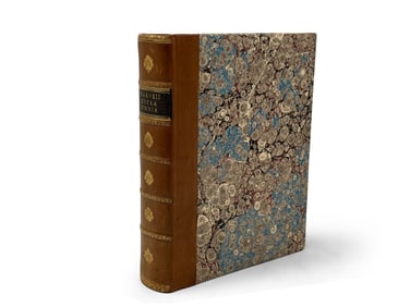 18th C. Guilielmi Harveii Book: Opera Omnia