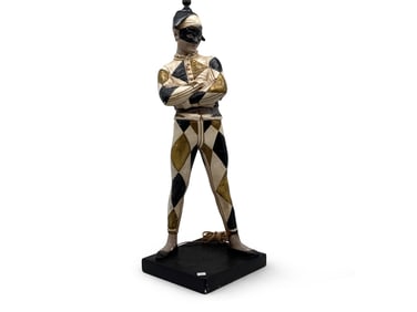 Marbro Harlequin Jester Lamp