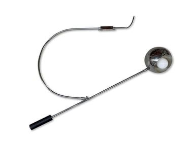 Robert Sonneman Obiter-style Chrome Eyeball Lamp