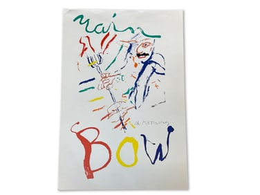 Willem de Kooning Lithograph: Thelonious Monk