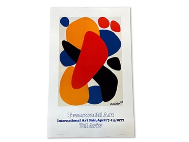 Alexander Calder Transworld Art Poster