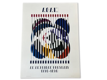 Yaacov Agam Poster: An American Portrait