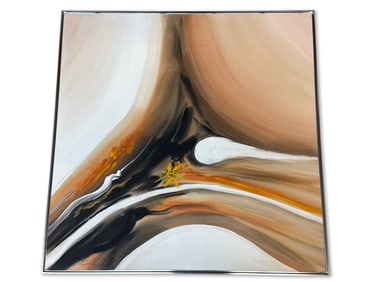 Large-Format Acrylic/Canvas: Abstract