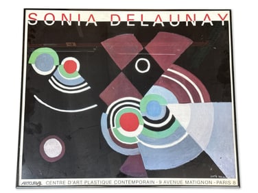 Sonia Delaunay 1984 Gallery Poster