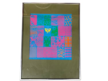Selma Nankivell Silkscreen: Variation of a Theme