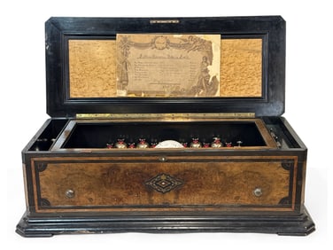Troll & Baker Swiss Cylinder Music Box