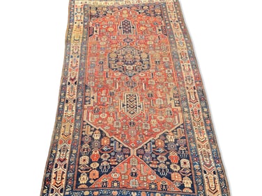 Caucasian Area Carpet, 105in x 51in