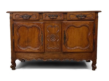 Louis XV Provincial Fruitwood Buffet