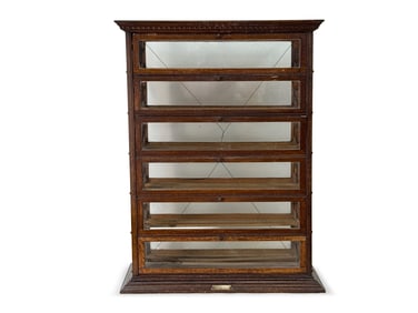 A. N. Russell & Sons Co. Double-Sided Ribbon Cabinet