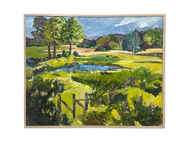 Ronnell Douglass Oil/Canvas: Landscape