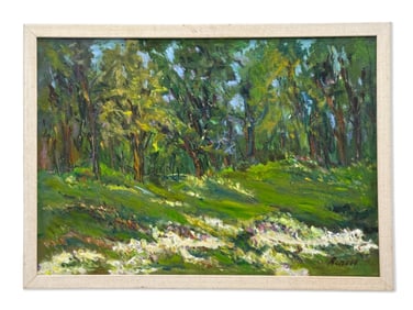 Ronnell Douglass Oil/Canvas: Landscape