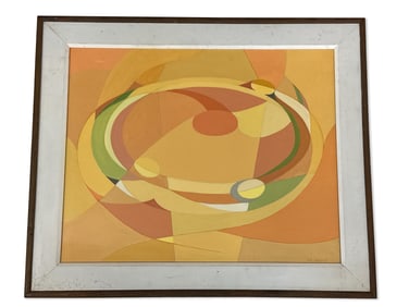 Helen L. Roberts Oil/Canvas: Spacial Rhythms