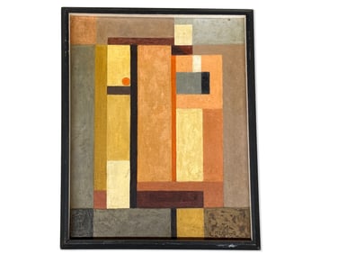 Helen L. Roberts Oil/Board: Abstract