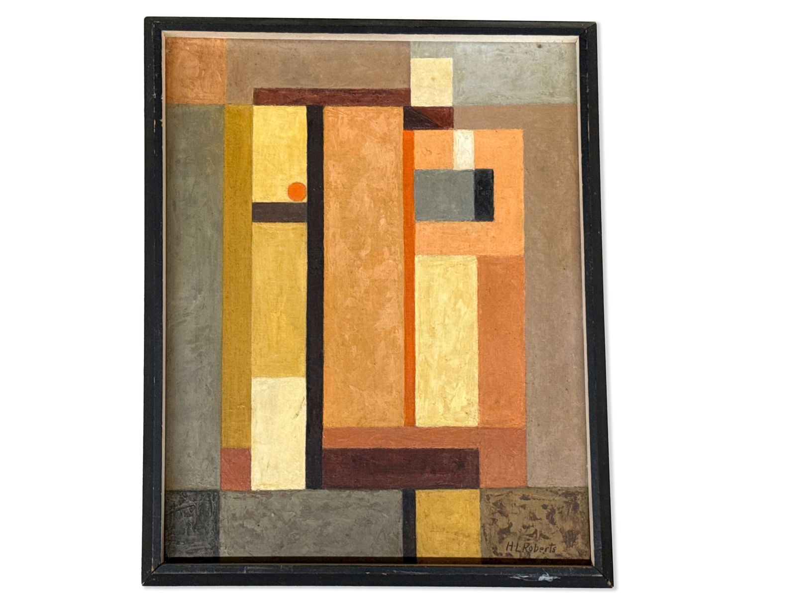 Helen L. Roberts Oil/Board: Abstract (1 of 5)