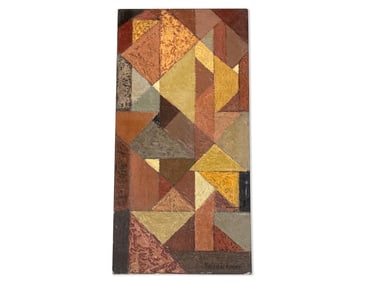 Helen L. Roberts Oil/Board: Abstract