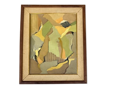 Helen L. Roberts Oil/Canvas: Abstract