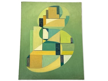 Helen L. Roberts Oil/Board: Abstract
