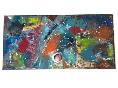 Denis Sakelson Oil/Canvas: Abstract