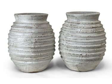 Pair of Greek-style Terracotta Pots