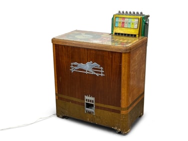 5-cent H.C. Evans Slot Machine Console