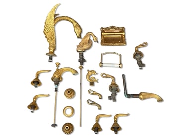 Sherle Wagner Swan Bathroom Fixtures