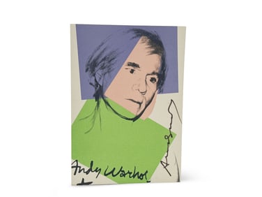 Attrib. Andy Warhol Signed 1978 Exhibition Invitation