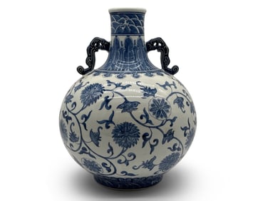 Chinese Blue and White Porcelain Vase
