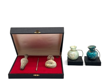 Roman Period Colored Glass Artifacts