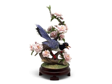 Boehm Porcelain Red Billed Magpie