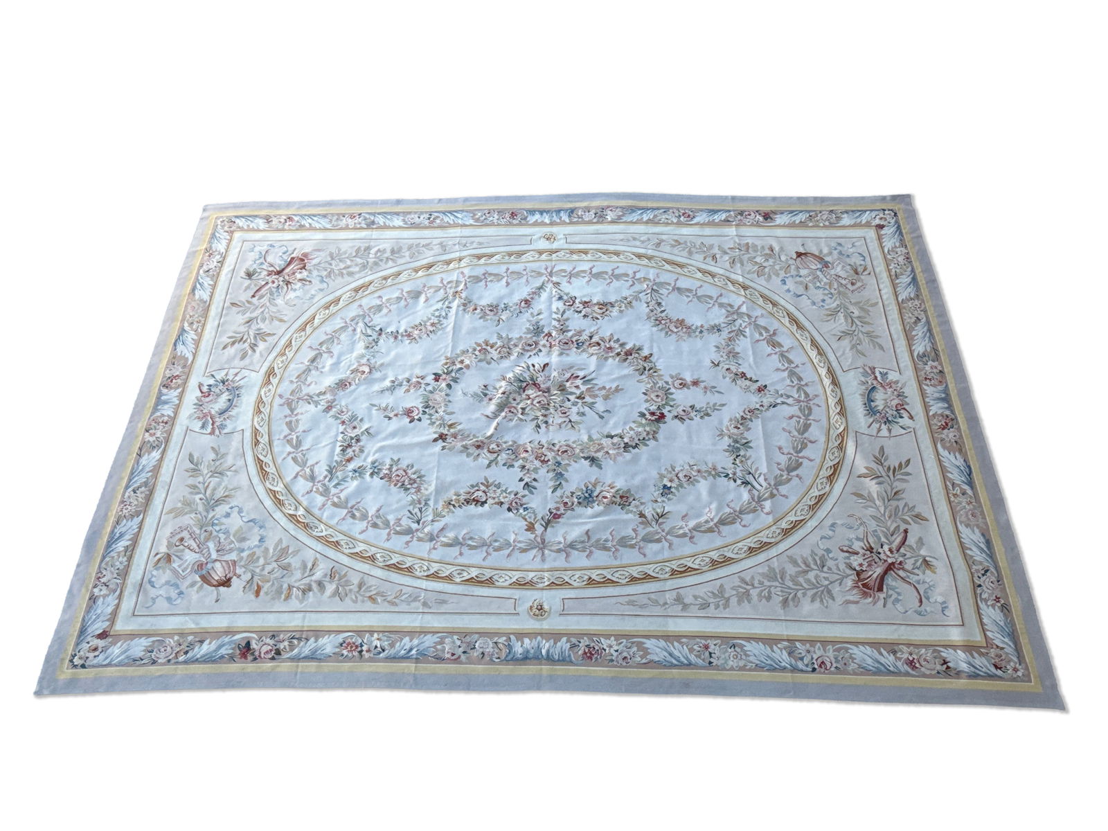 French Napoleon III-style Aubusson Carpet (1 of 7)