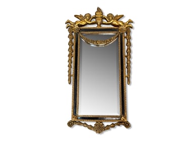 Decorator Cherubic Gilt Wall Mirror