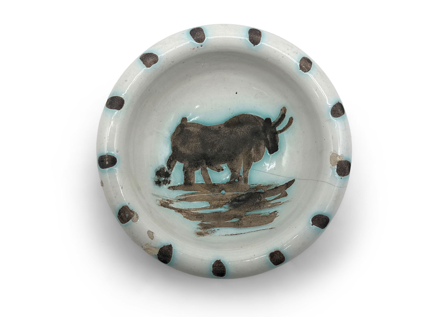 Pablo Picasso Madoura Bull Ashtray (1 of 5)