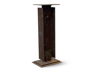 Heavy Industrial I-Beam Display Pedestal