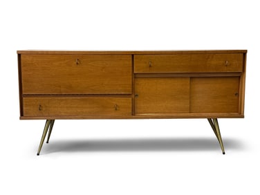 Midcentury Modern Credenza Bar Cabinet